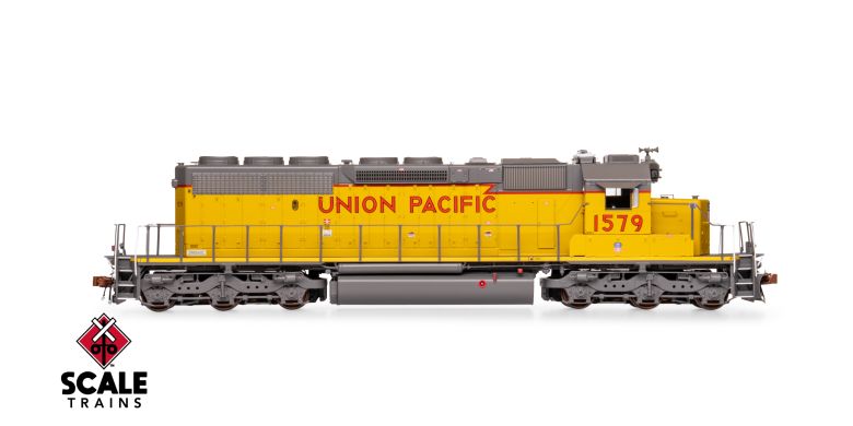 Scaletrains Rivet Counter SXT40809 EMD SD40-2, UP Union Pacific/SD40N Rebuild/81" Nose #1972 DCC & Sound HO Scale