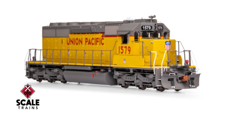 Scaletrains Rivet Counter SXT40809 EMD SD40-2, UP Union Pacific/SD40N Rebuild/81" Nose #1972 DCC & Sound HO Scale