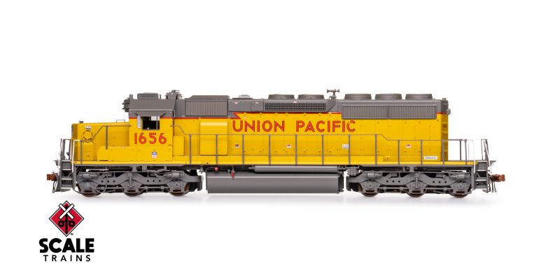 Scaletrains Rivet Counter SXT40803 EMD SD40-2, UP Union Pacific/SD40N Rebuild/116" Nose #1656 DCC & Sound HO Scale