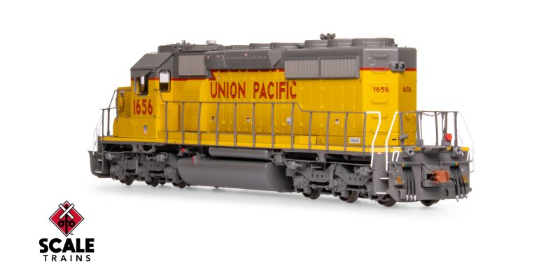 Scaletrains Rivet Counter SXT40803 EMD SD40-2, UP Union Pacific/SD40N Rebuild/116" Nose #1656 DCC & Sound HO Scale