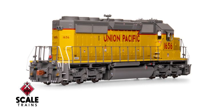 Scaletrains Rivet Counter SXT40803 EMD SD40-2, UP Union Pacific/SD40N Rebuild/116" Nose #1656 DCC & Sound HO Scale