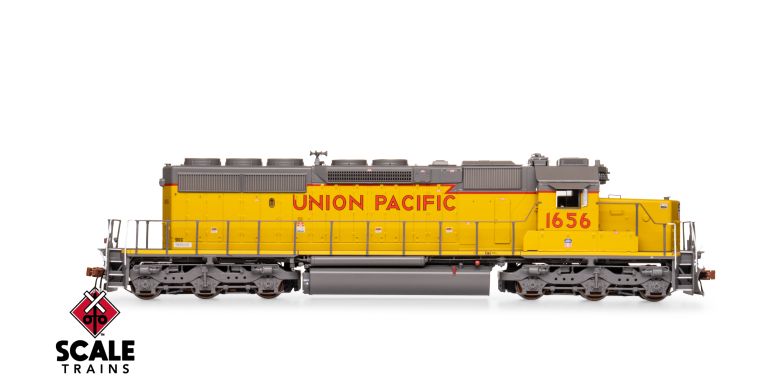 Scaletrains Rivet Counter SXT40803 EMD SD40-2, UP Union Pacific/SD40N Rebuild/116" Nose #1656 DCC & Sound HO Scale