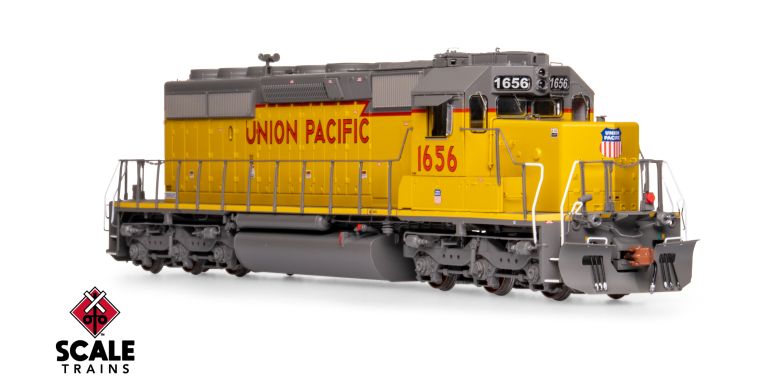 Scaletrains Rivet Counter SXT40803 EMD SD40-2, UP Union Pacific/SD40N Rebuild/116" Nose #1656 DCC & Sound HO Scale
