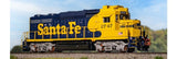 Scaletrains Rivet Counter SXT40925 EMD GP30u, ATSF Santa Fe/Nose Headlight #2772 DCC & Sound HO Scale