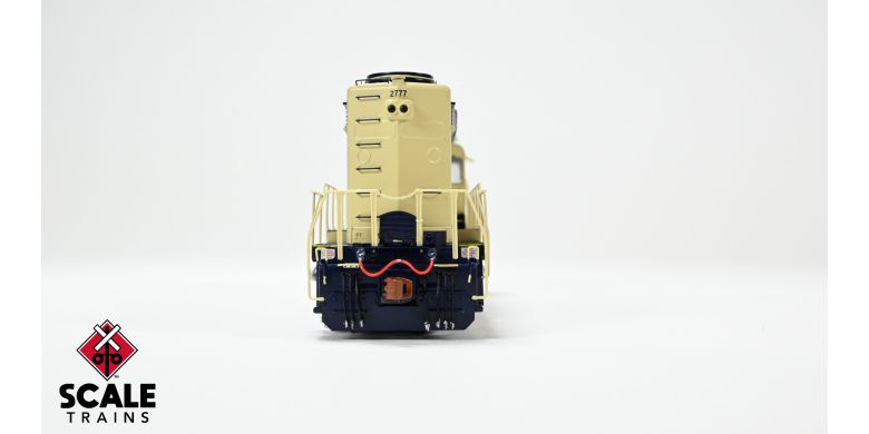 Scaletrains Rivet Counter SXT40927 EMD GP30u, ATSF Santa Fe/Nose Headlight/Faded Yellow with Paint Touch Ups #2785 DCC & Sound HO Scale