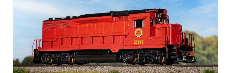 Scaletrains Rivet Counter SXT40945 EMD GP30 Phase IIb, CGW Chicago Great Western/As Delivered #204 DCC & Sound HO Scale