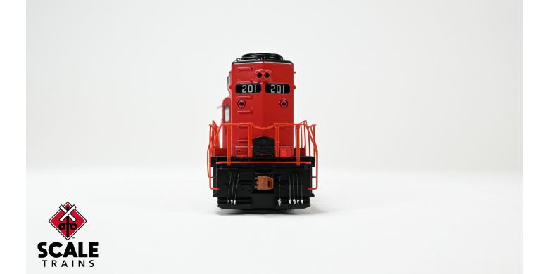 Scaletrains Rivet Counter SXT40945 EMD GP30 Phase IIb, CGW Chicago Great Western/As Delivered #204 DCC & Sound HO Scale