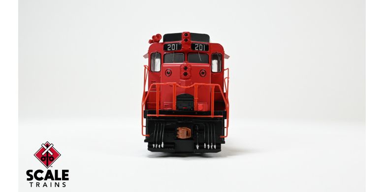 Scaletrains Rivet Counter SXT40945 EMD GP30 Phase IIb, CGW Chicago Great Western/As Delivered #204 DCC & Sound HO Scale