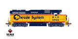 Scaletrains Rivet Counter SXT40953 EMD GP30 Phase Id, Chessie System/B&O #6906 DCC & Sound HO Scale
