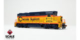 Scaletrains Rivet Counter SXT40953 EMD GP30 Phase Id, Chessie System/B&O #6906 DCC & Sound HO Scale