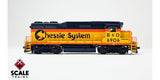 Scaletrains Rivet Counter SXT40953 EMD GP30 Phase Id, Chessie System/B&O #6906 DCC & Sound HO Scale