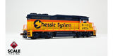 Scaletrains Rivet Counter SXT40953 EMD GP30 Phase Id, Chessie System/B&O #6906 DCC & Sound HO Scale