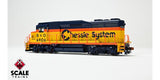Scaletrains Rivet Counter SXT40953 EMD GP30 Phase Id, Chessie System/B&O #6906 DCC & Sound HO Scale