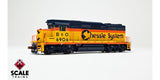 Scaletrains Rivet Counter SXT40953 EMD GP30 Phase Id, Chessie System/B&O #6906 DCC & Sound HO Scale