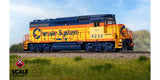 Scaletrains Rivet Counter SXT40961 EMD GP30M, CSX/ex-Chessie System Patch/Distressed Lettering #4244 DCC & Sound HO Scale