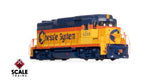 Scaletrains Rivet Counter SXT40961 EMD GP30M, CSX/ex-Chessie System Patch/Distressed Lettering #4244 DCC & Sound HO Scale