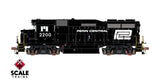 Scaletrains Rivet Counter SXT40965 EMD GP30 Phase Id, PC Penn Central #2200 DCC & Sound HO Scale