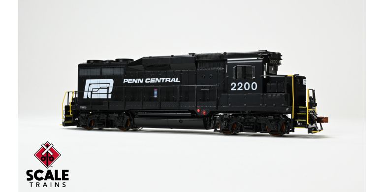Scaletrains Rivet Counter SXT40965 EMD GP30 Phase Id, PC Penn Central #2200 DCC & Sound HO Scale