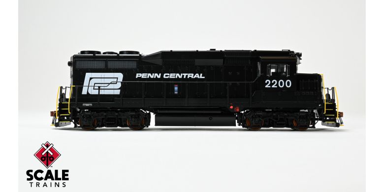 Scaletrains Rivet Counter SXT40965 EMD GP30 Phase Id, PC Penn Central #2200 DCC & Sound HO Scale