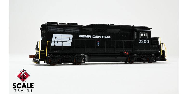 Scaletrains Rivet Counter SXT40965 EMD GP30 Phase Id, PC Penn Central #2200 DCC & Sound HO Scale