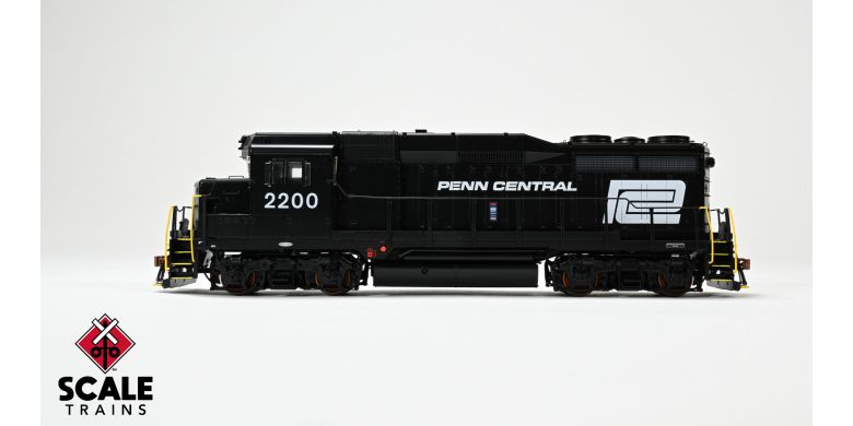 Scaletrains Rivet Counter SXT40965 EMD GP30 Phase Id, PC Penn Central #2200 DCC & Sound HO Scale