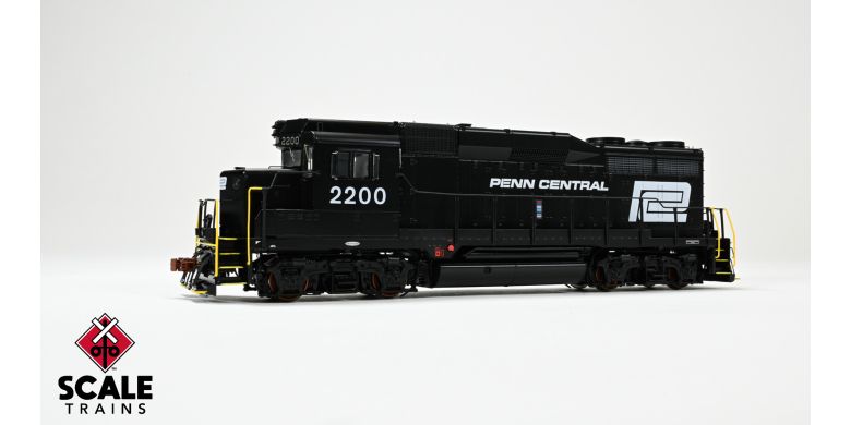 Scaletrains Rivet Counter SXT40965 EMD GP30 Phase Id, PC Penn Central #2200 DCC & Sound HO Scale