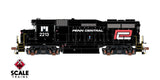 Scaletrains Rivet Counter SXT40967 EMD GP30 Phase Id, Penn Central/Red and White Logo #2213 DCC & Sound HO Scale