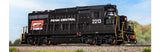 Scaletrains Rivet Counter SXT40967 EMD GP30 Phase Id, Penn Central/Red and White Logo #2213 DCC & Sound HO Scale