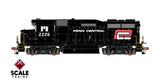 Scaletrains Rivet Counter SXT40971 EMD GP30 Phase Ie, PC Penn Central/Red and White Logo #2226 DCC & Sound HO Scale