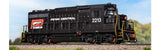Scaletrains Rivet Counter SXT40971 EMD GP30 Phase Ie, PC Penn Central/Red and White Logo #2226 DCC & Sound HO Scale