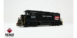 Scaletrains Rivet Counter SXT40971 EMD GP30 Phase Ie, PC Penn Central/Red and White Logo #2226 DCC & Sound HO Scale