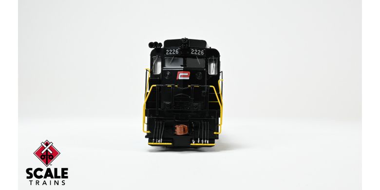 Scaletrains Rivet Counter SXT40971 EMD GP30 Phase Ie, PC Penn Central/Red and White Logo #2226 DCC & Sound HO Scale