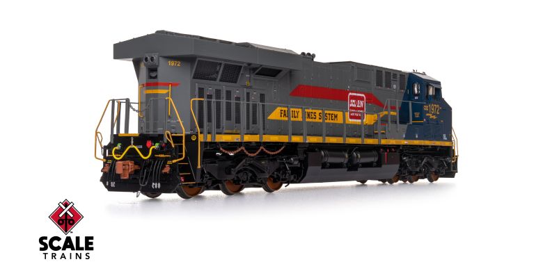 Scaletrains SXT41070 GE ES44AH - CSX/Heritage/Family Lines/SCL/L&N #1972 - ESU v5.0 DCC & Sound HO Scale