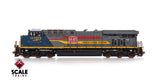 Scaletrains SXT41070 GE ES44AH - CSX/Heritage/Family Lines/SCL/L&N #1972 - ESU v5.0 DCC & Sound HO Scale