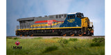Scaletrains SXT41070 GE ES44AH - CSX/Heritage/Family Lines/SCL/L&N #1972 - ESU v5.0 DCC & Sound HO Scale
