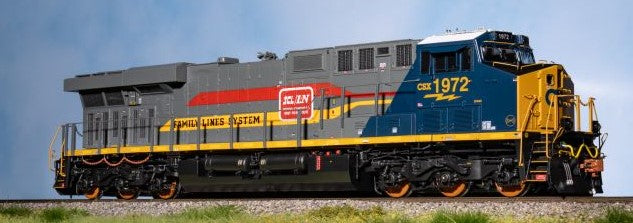 Scaletrains SXT41070 GE ES44AH - CSX/Heritage/Family Lines/SCL/L&N #1972 - ESU v5.0 DCC & Sound HO Scale
