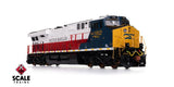 Scaletrains SXT41072 GE ES44AH - CSX/Heritage/Western Maryland/WM #1852 - ESU v5.0 DCC & Sound HO Scale