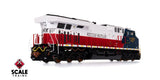 Scaletrains SXT41072 GE ES44AH - CSX/Heritage/Western Maryland/WM #1852 - ESU v5.0 DCC & Sound HO Scale