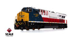 Scaletrains SXT41072 GE ES44AH - CSX/Heritage/Western Maryland/WM #1852 - ESU v5.0 DCC & Sound HO Scale
