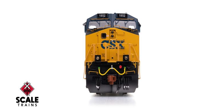 Scaletrains SXT41072 GE ES44AH - CSX/Heritage/Western Maryland/WM #1852 - ESU v5.0 DCC & Sound HO Scale