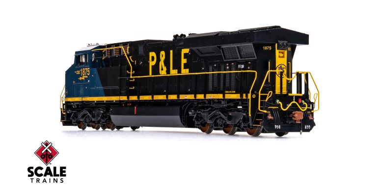Scaletrains SXT41078 GE ES44AH - CSX/Heritage/Pittsburgh & Lake Erie/P&LE #1875 - ESU v5.0 DCC & Sound HO Scale