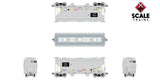 Scaletrains SXT41094 Gunderson 3250 Covered Hopper, CEMEX/ex-AOKX Black PatchedAutoLOK II Outlet Gates/CEMX #2477 HO Scale