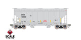 Scaletrains SXT41111 Gunderson 3250 Covered Hopper, Dowell Schlumberger Industrial/DSIX #10033 HO Scale