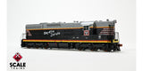 Scaletrains SXT41144 EMD SD7, CB&Q Chicago Burlington & Quincy/Blackbird/As Delivered #311 - ESU v5.0 DCC & Sound HO Scale