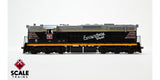 Scaletrains SXT41144 EMD SD7, CB&Q Chicago Burlington & Quincy/Blackbird/As Delivered #311 - ESU v5.0 DCC & Sound HO Scale