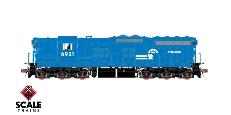 Scaletrains SXT41154 EMD SD9, CR Conrail/Can Opener #6909 - ESU v5.0 DCC & Sound HO Scale