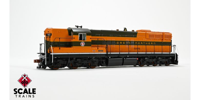 Scaletrains SXT41166 EMD SD7, GN Great Northern/Empire Builder/As Delivered #565 - ESU v5.0 DCC & Sound HO Scale