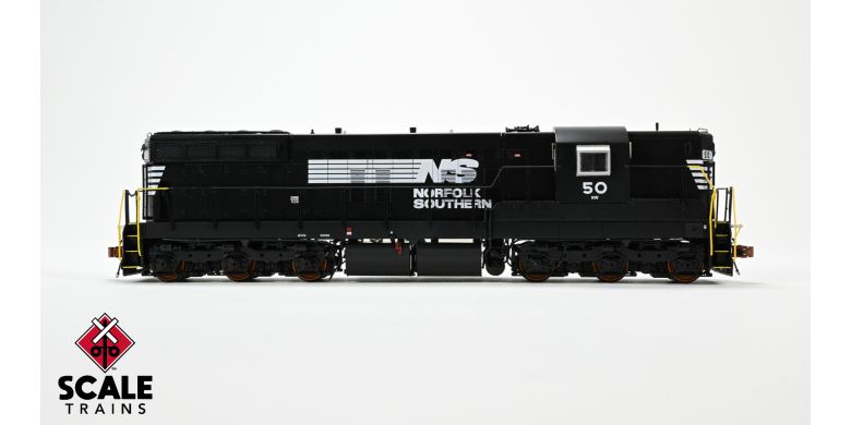 Scaletrains SXT41178 EMD SD9M, NS Norfolk Southern/Thoroughbred #50 - ESU v5.0 DCC & Sound HO Scale