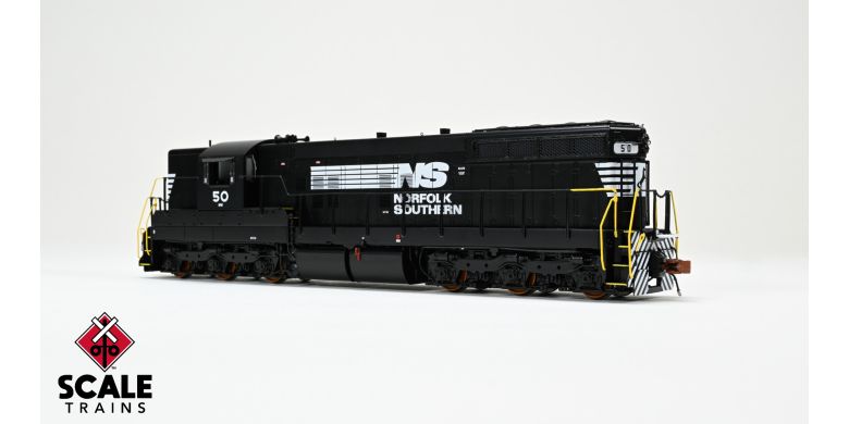 Scaletrains SXT41178 EMD SD9M, NS Norfolk Southern/Thoroughbred #50 - ESU v5.0 DCC & Sound HO Scale