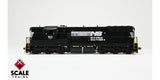 Scaletrains SXT41178 EMD SD9M, NS Norfolk Southern/Thoroughbred #50 - ESU v5.0 DCC & Sound HO Scale